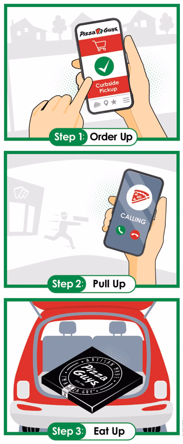 What is carry out for pizza?