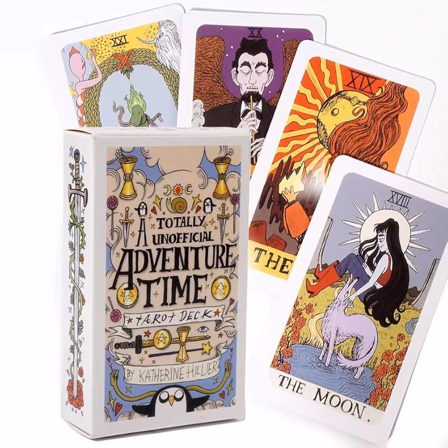 ¿Qué son las cartas de título de hora de aventura?