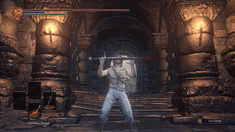 How do you beat carthus Rouge?