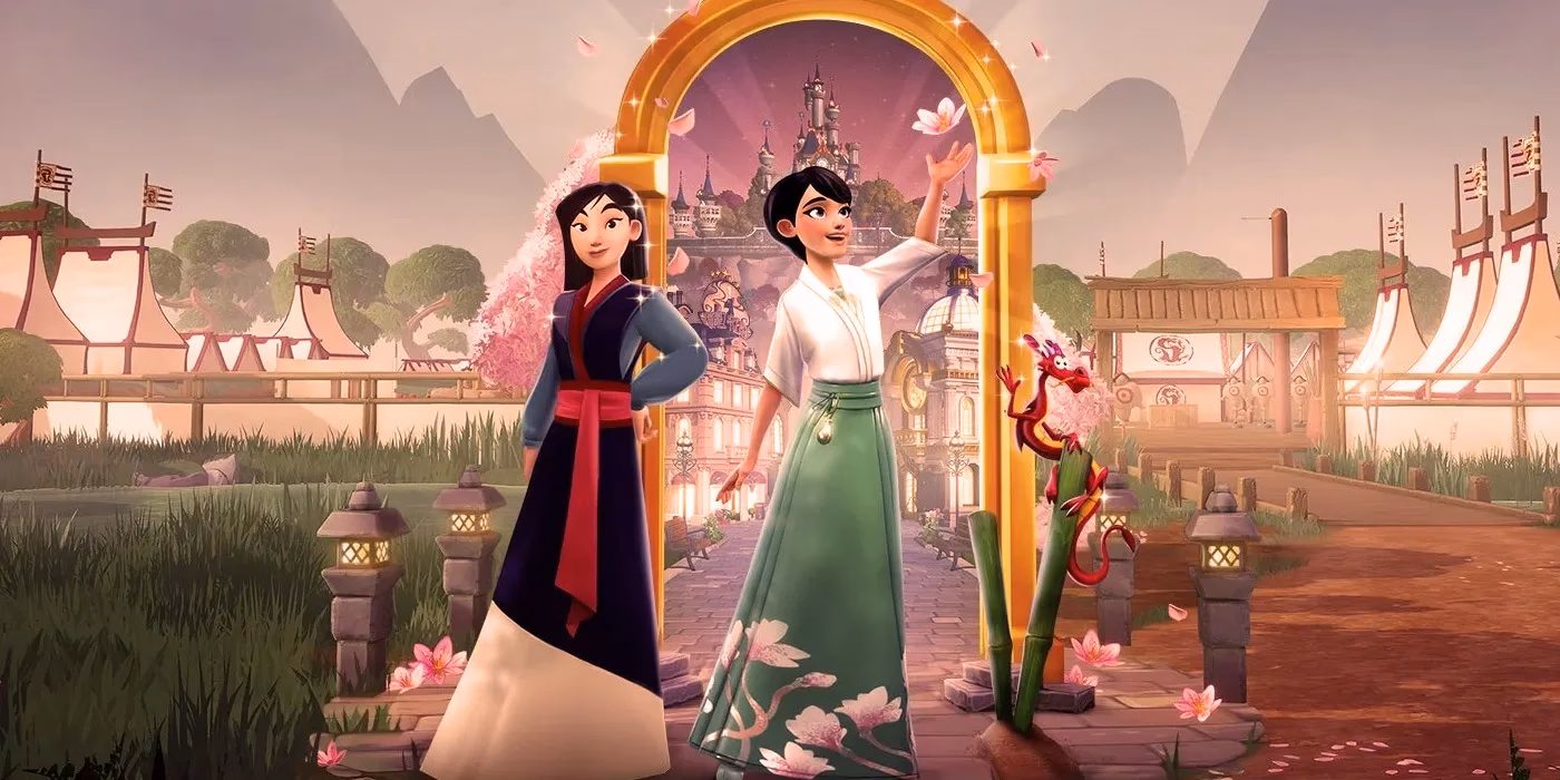 How does Mulan's adventures lead to a climactic battle atop the Imperial Palace?