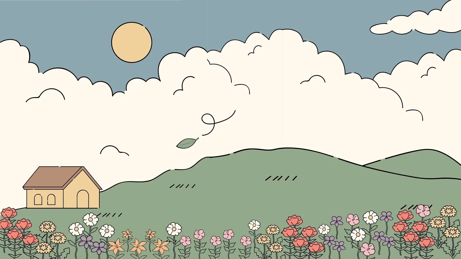How many cartoon desktop wallpapers are there?