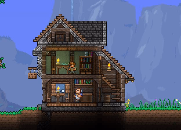 ¿Cuáles son los requisitos para construir una casa en Terraria?