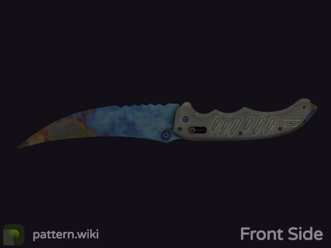 What is the quality of flip knife | case hardened?