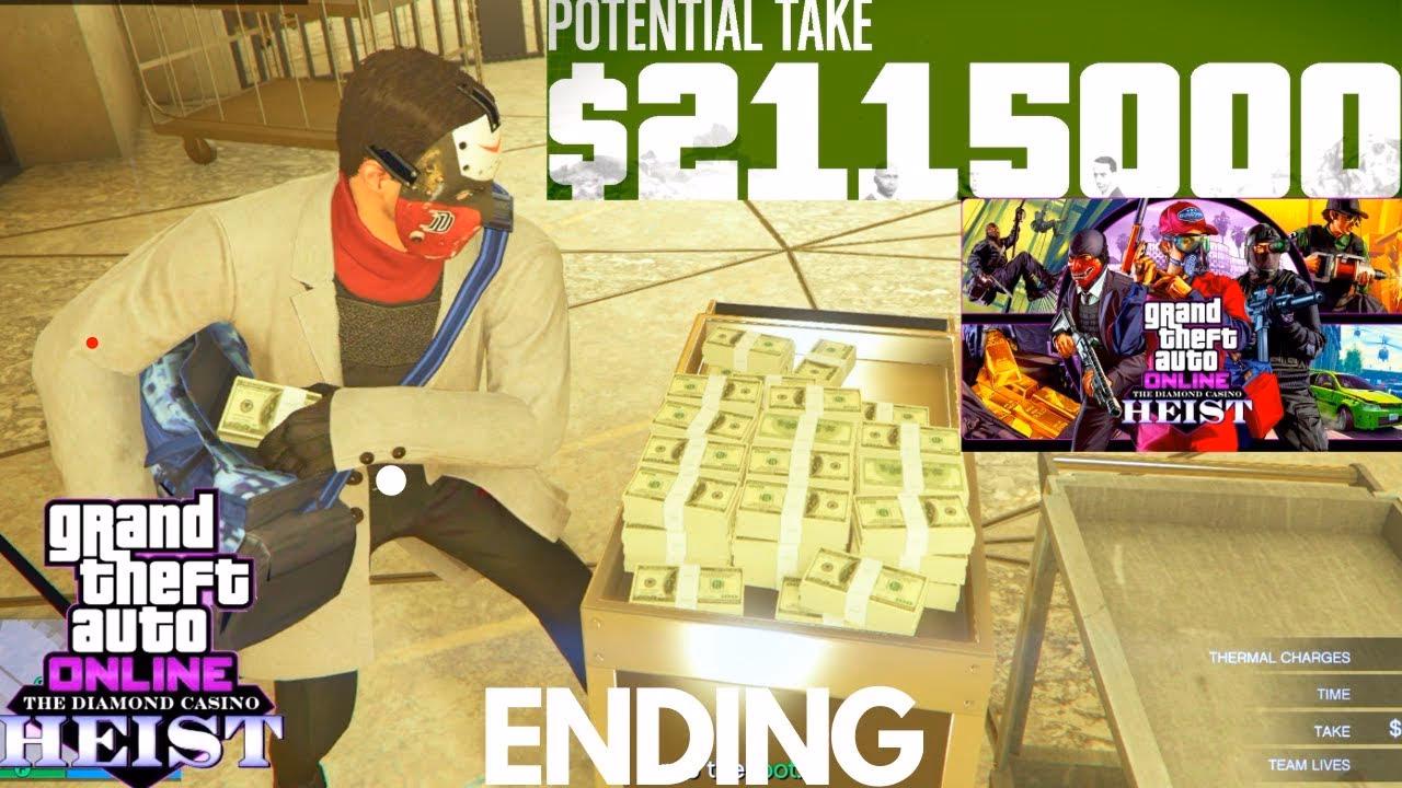 How do I get a Diamond Casino heist?
