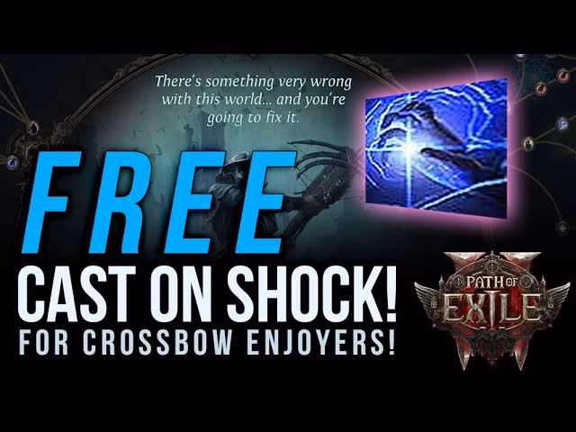 What is cast on Shock in path of Exile 2?