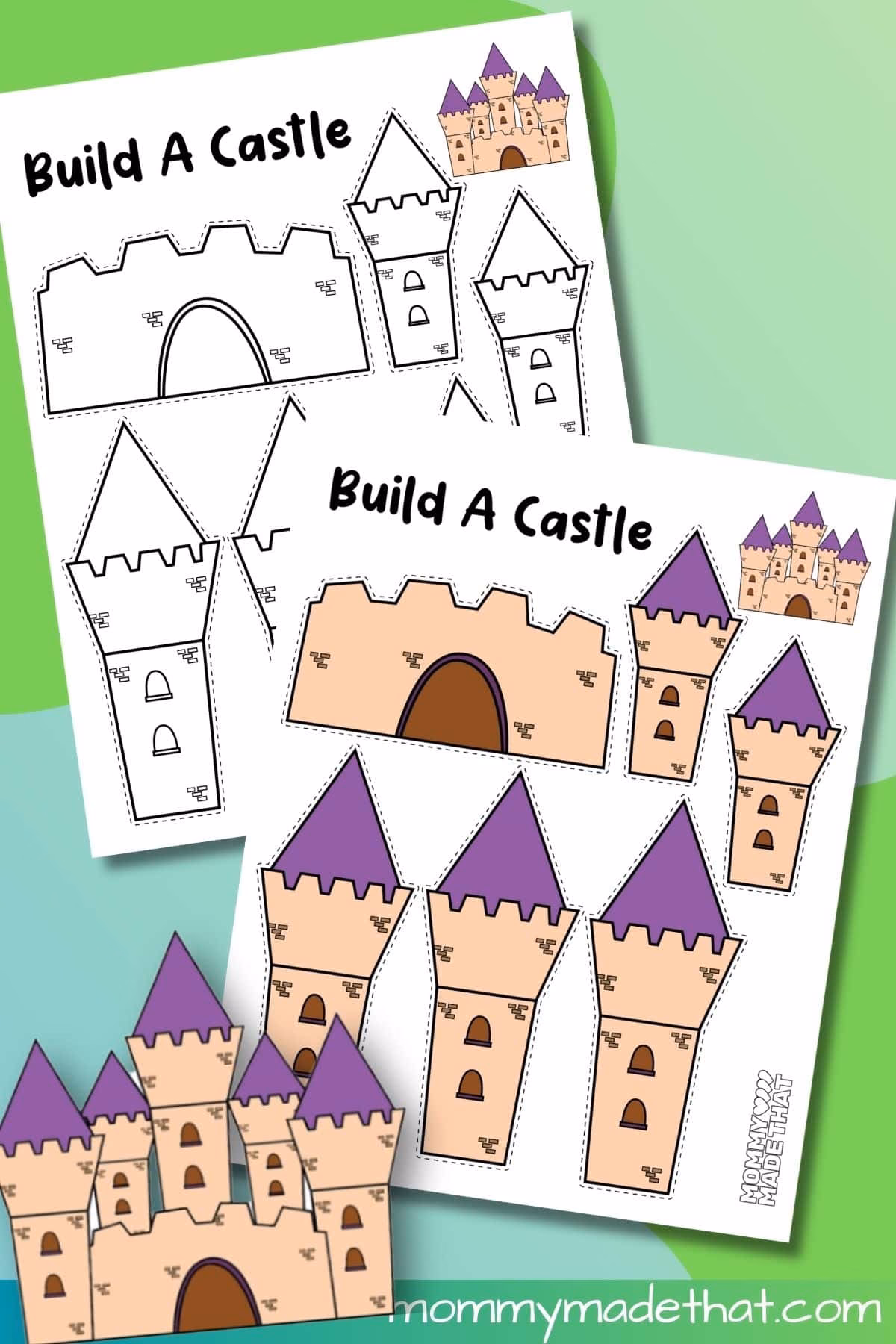 What is a shape castle craft?
