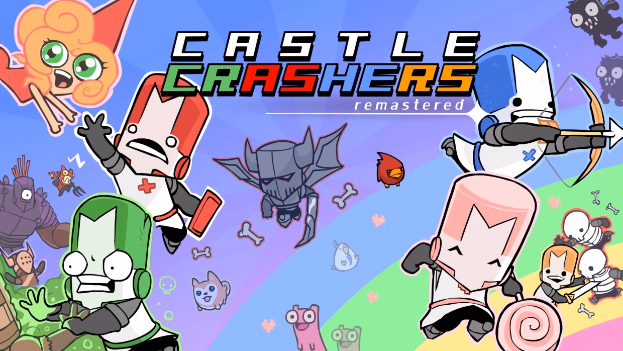 ¿Qué estilo artístico usa Castle Crashers?