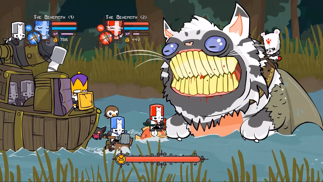 Is Castle Crashers on Xbox 360?