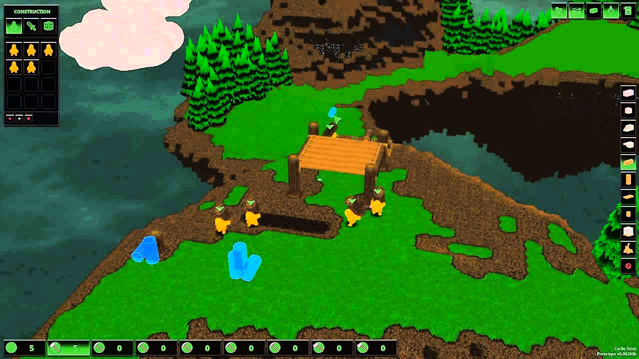 How do I get Started Castle story?