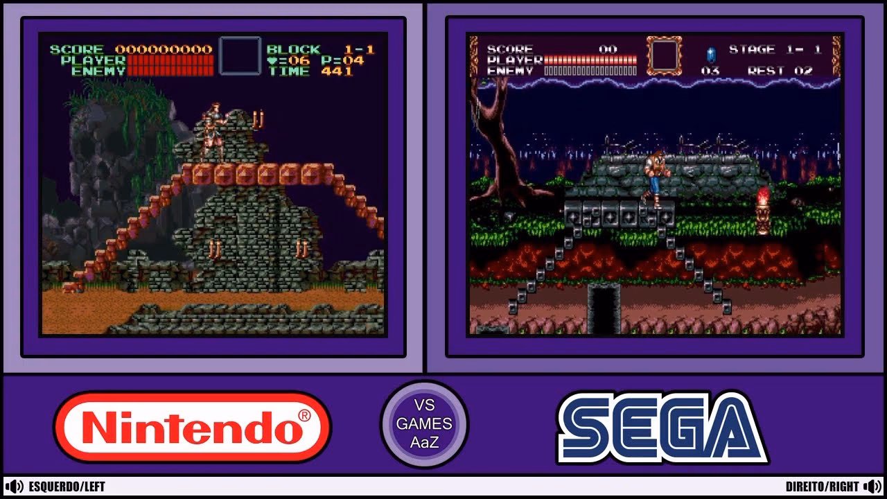 Can I play Castlevania - Bloodlines on Sega Genesis?