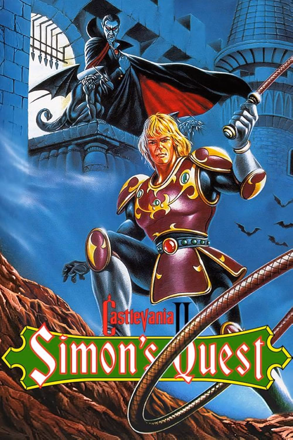 ¿Qué misión tiene Simon Belmont en Castlevania II: Simon's Quest?
