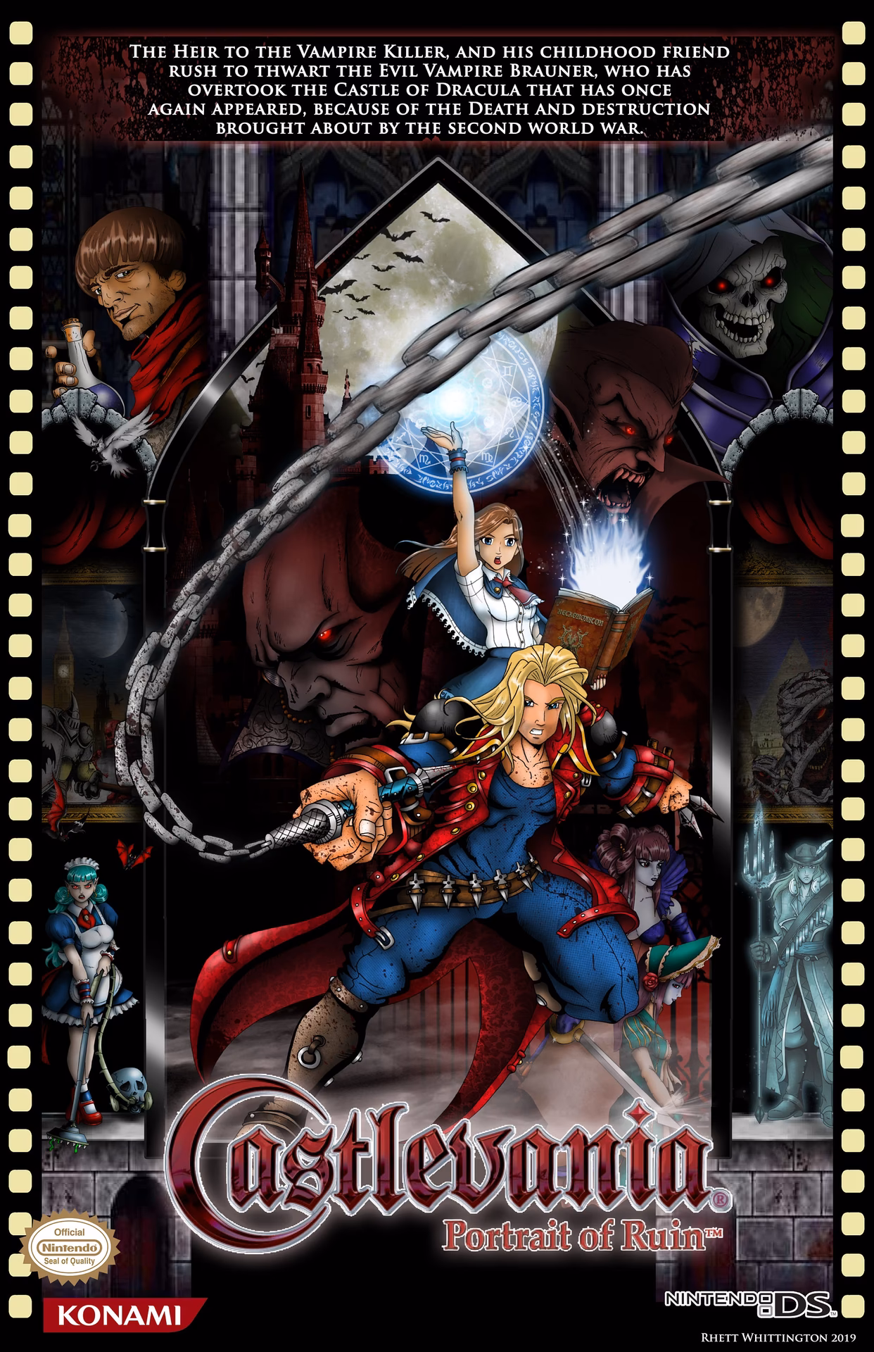 Is portrait of Ruin based on Castlevania Bloodlines?