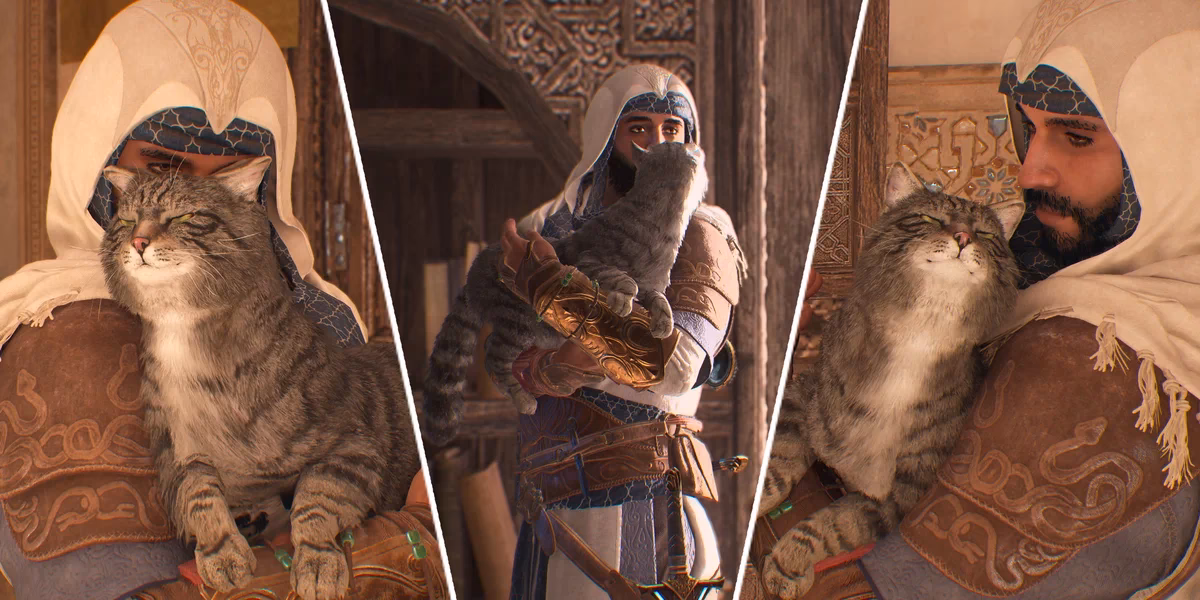 Can You pet a cat in Assassin's Creed Origins?