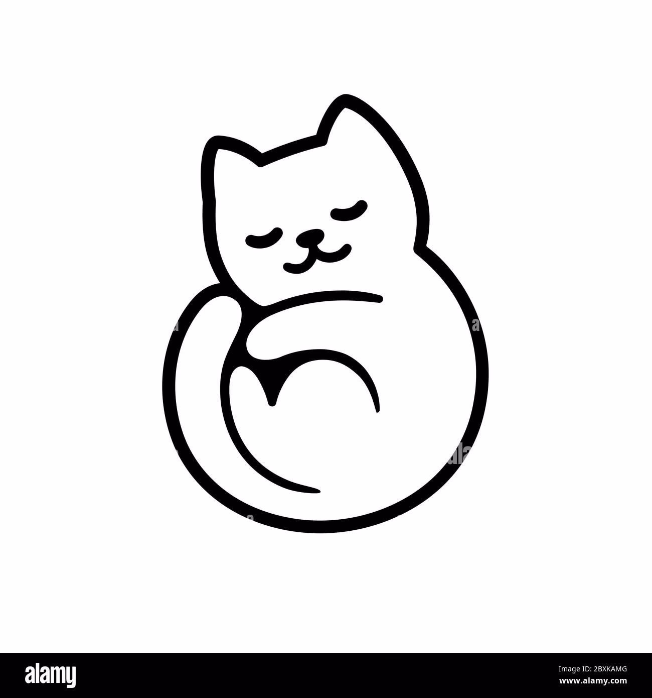 What is a cute cat symbol?