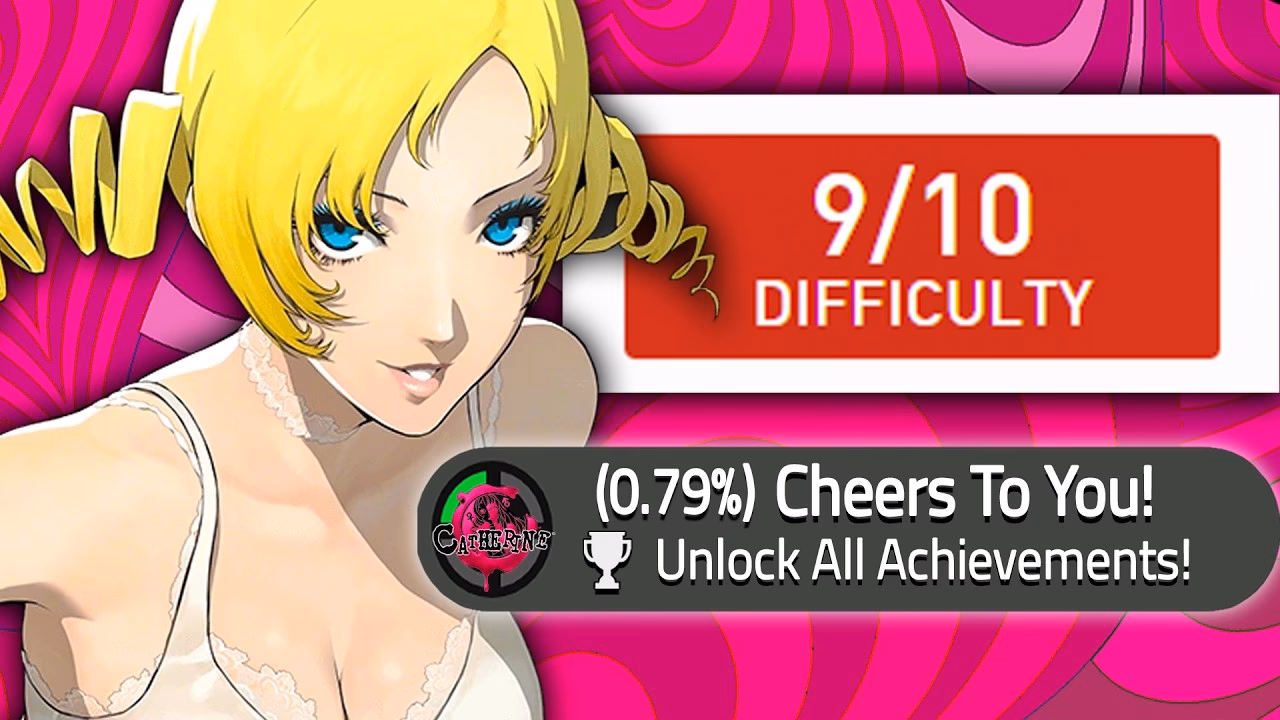 How many achievements does Catherine have from Atlus USA?