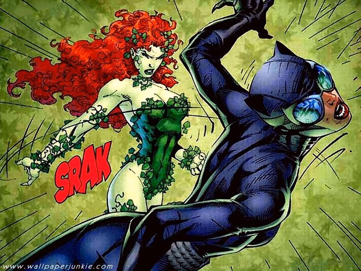 Why did Poison Ivy take Catwoman back to the Riddler's townhouse?