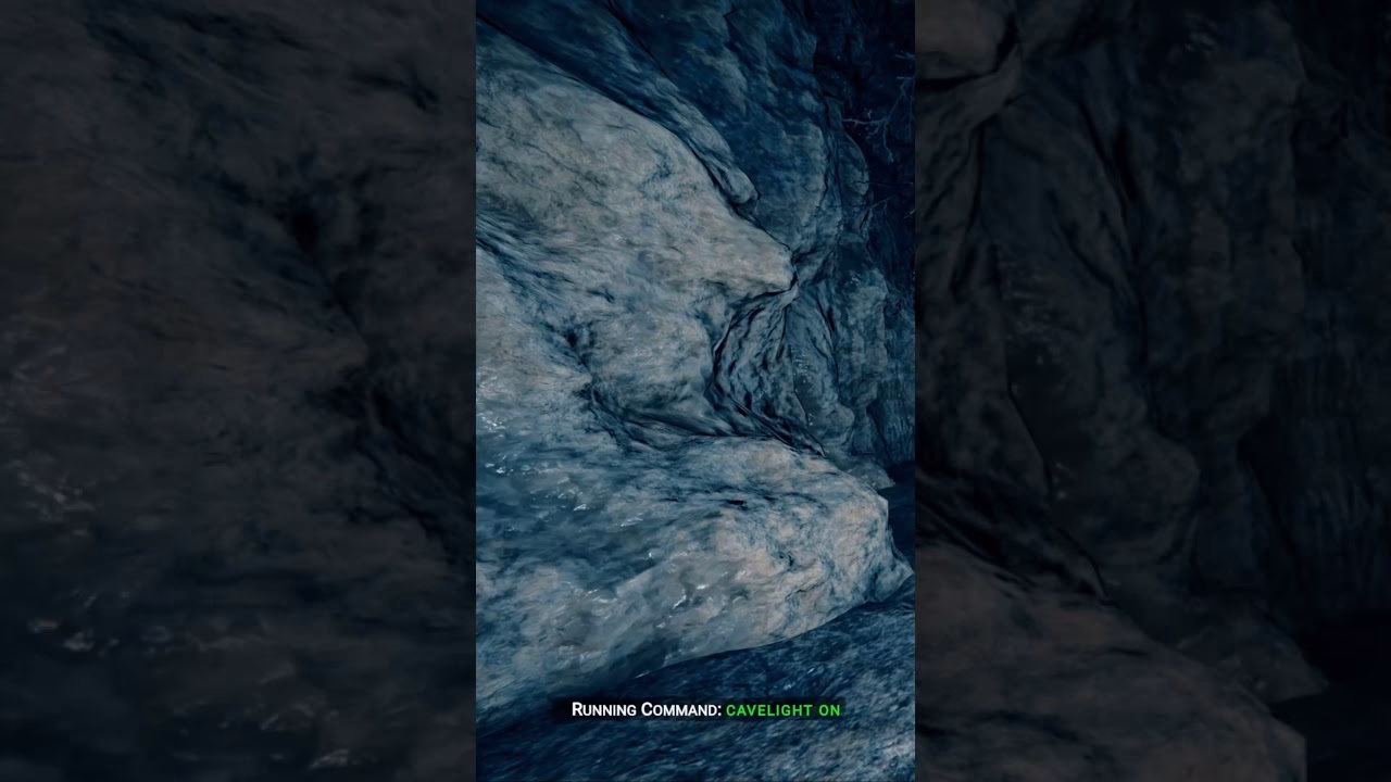How do I turn a cave light to a daylight level?