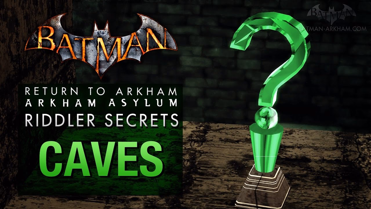 How does Batman Arkham Asylum Riddler guide work?
