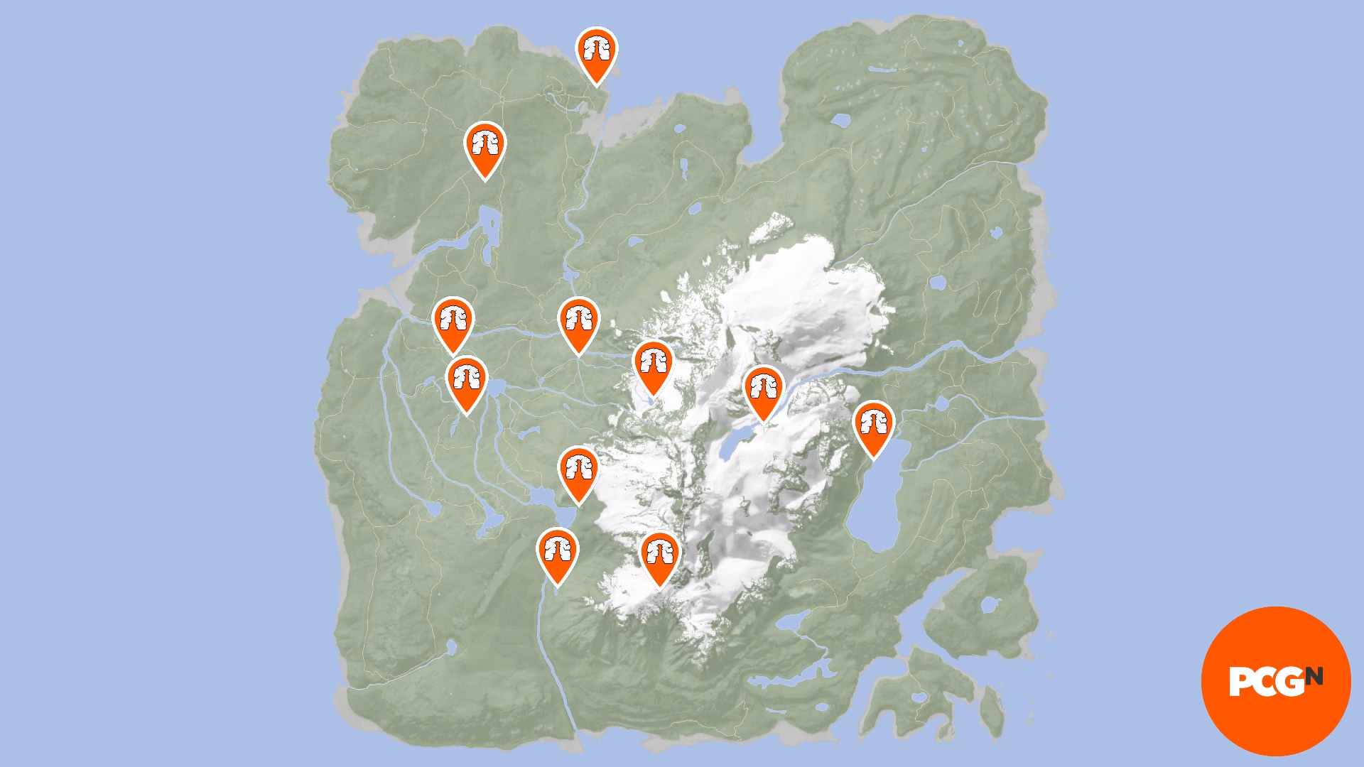 How many caves are there in the forest?