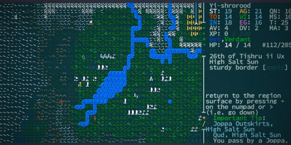 How does caves of Qud work?