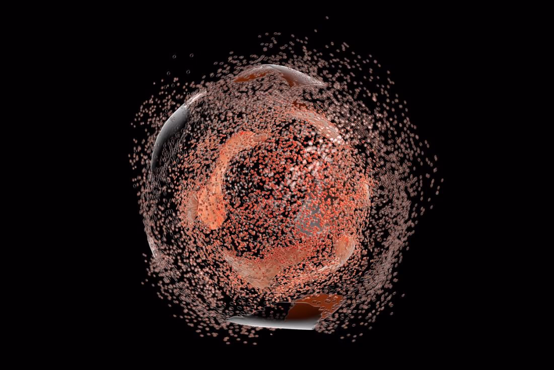 What causes cell death?