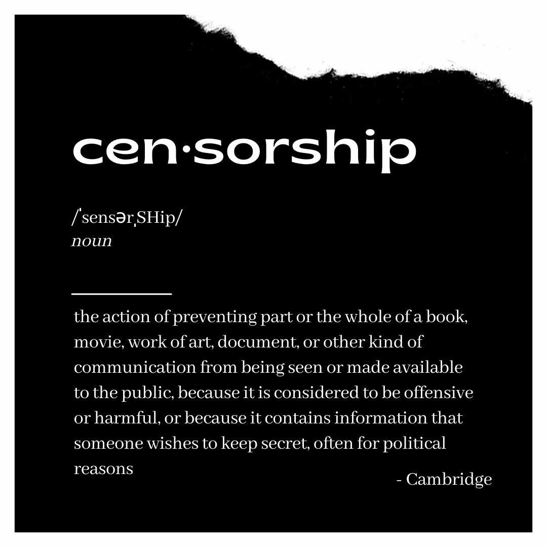 What is the difference between censorship and obscenity?