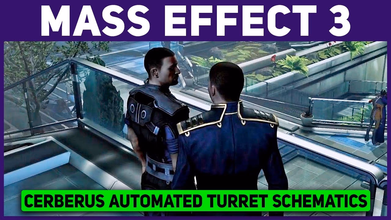 How do you activate Cerberus turrets in Tuchanka?