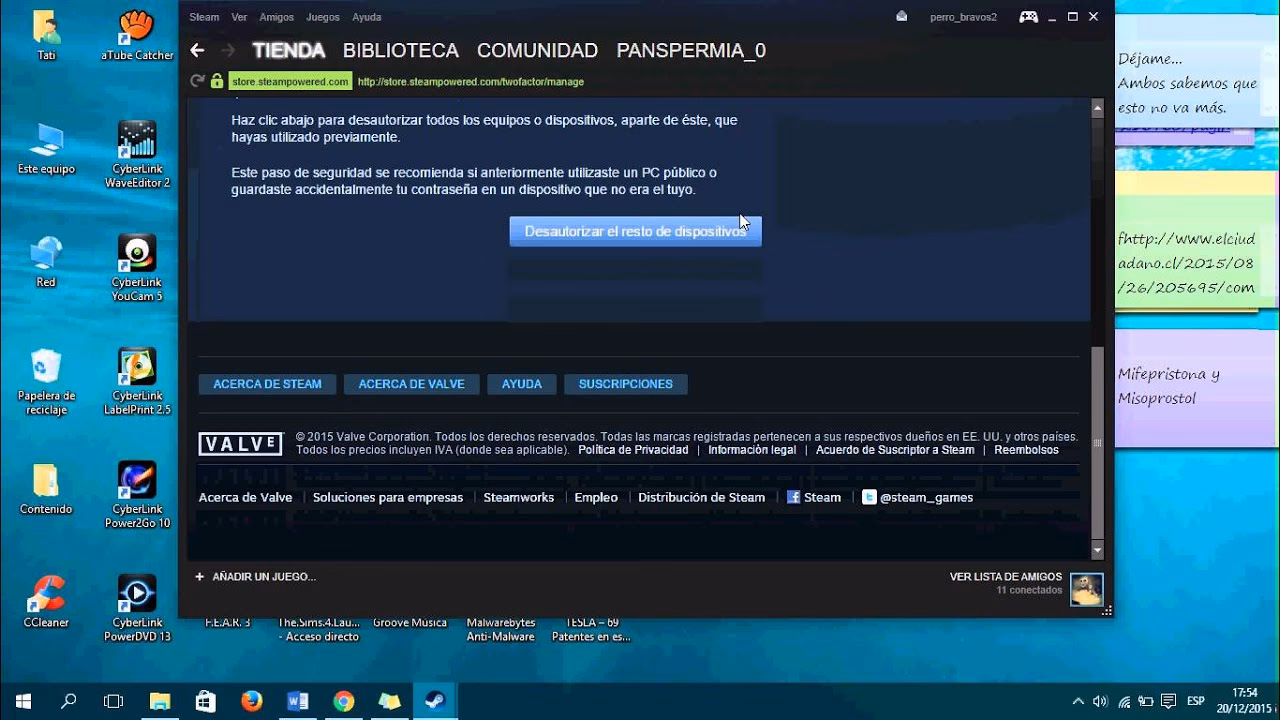 ¿Cómo puedo cambiar mi contraseña de Steam?