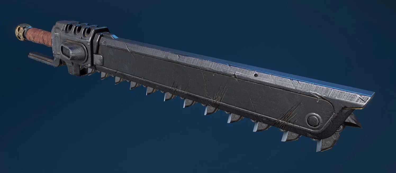 Are chainswords a weapon?