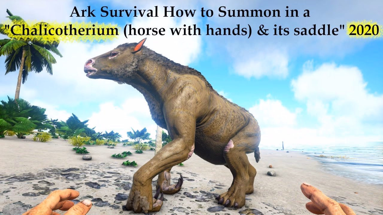 How do I unlock a Chalicotherium saddle?