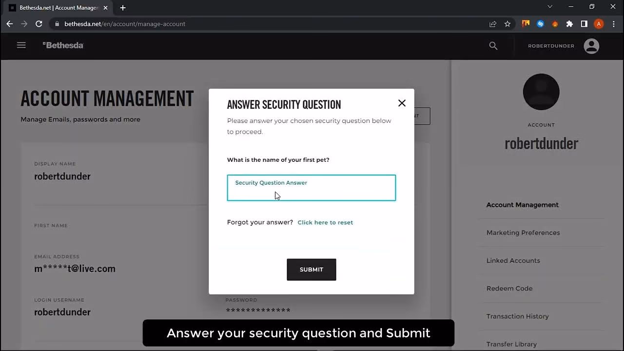 How do I Change my Bethesda login name?