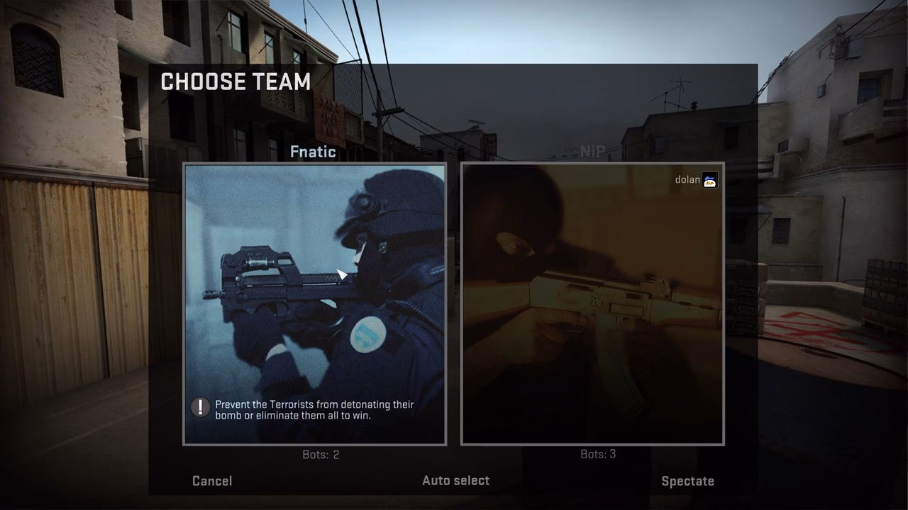 How do you swap teams in Counter-Strike Global Offensive?