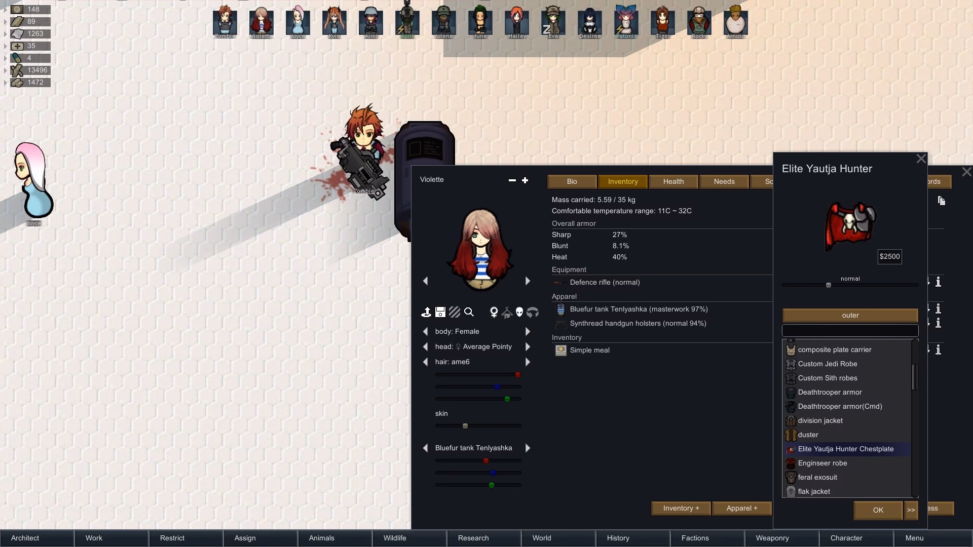 What is character editor mod?