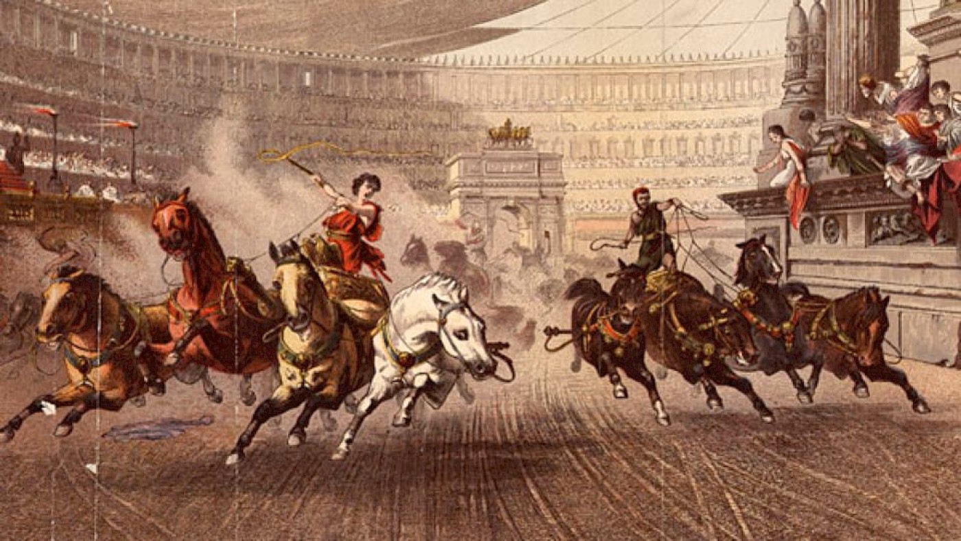 Why is chariot racing so popular?