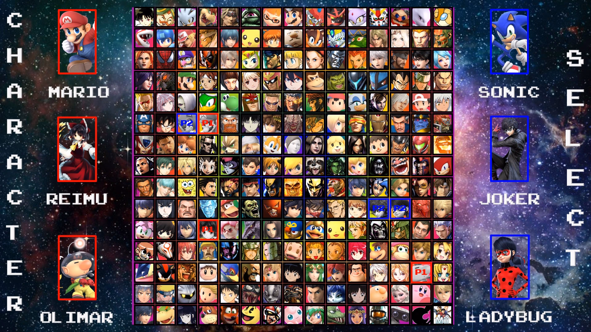 What is the MUGEN character database?