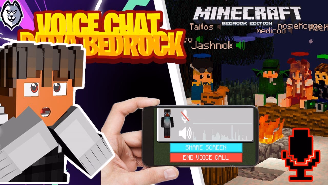 Does Minecraft Bedrock have a voice chat mod?