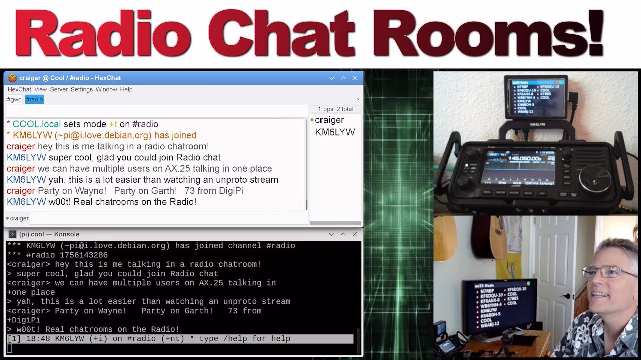 ¿Qué ofrece la sala de chat con Radio?