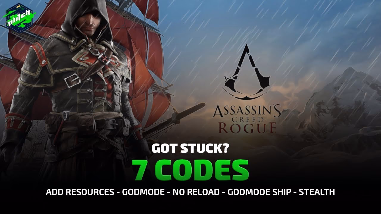 How many mods are there in Assassin's Creed Rogue?