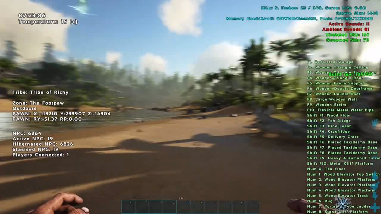 How do I add experience in Ark Survival Evolved?