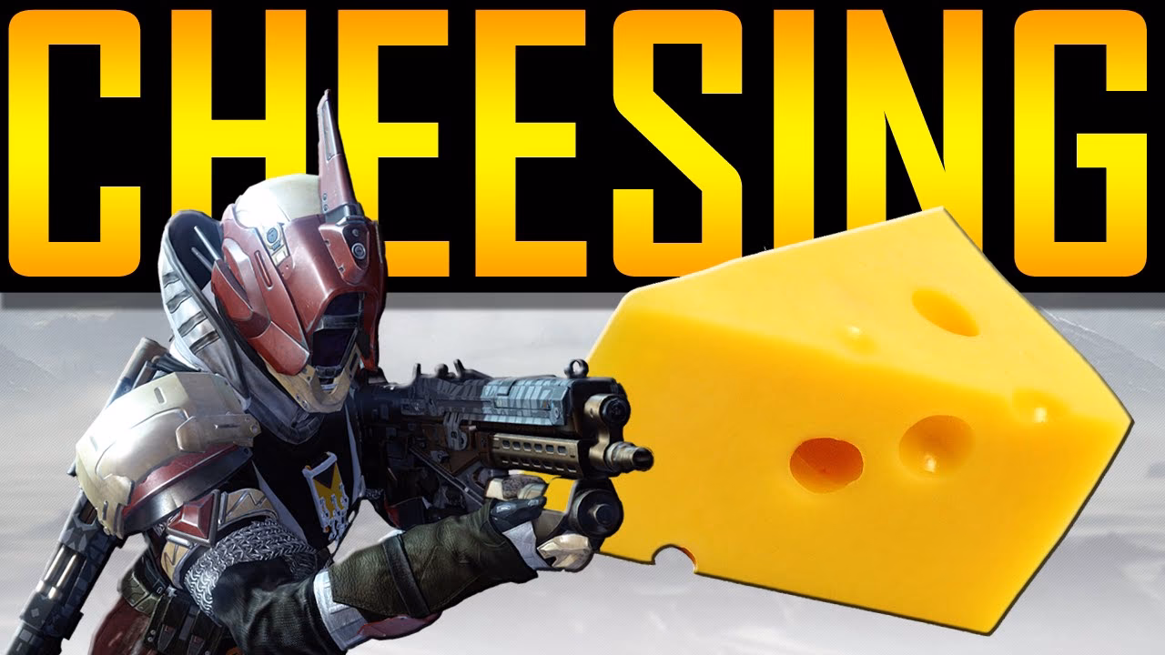 Where did the term 'cheesing' come from?