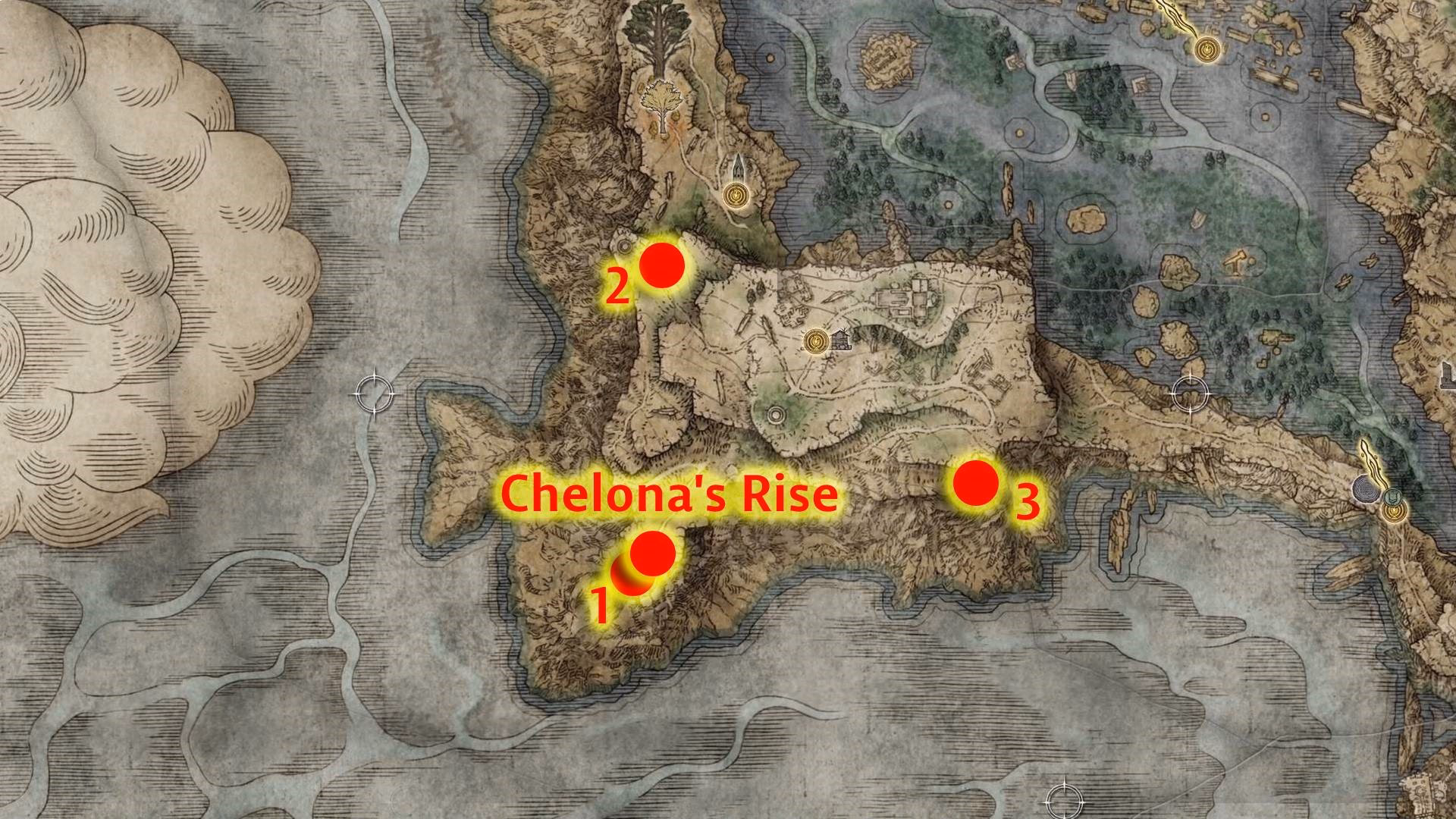 How do you get to Chelona's rise in Elden Ring?
