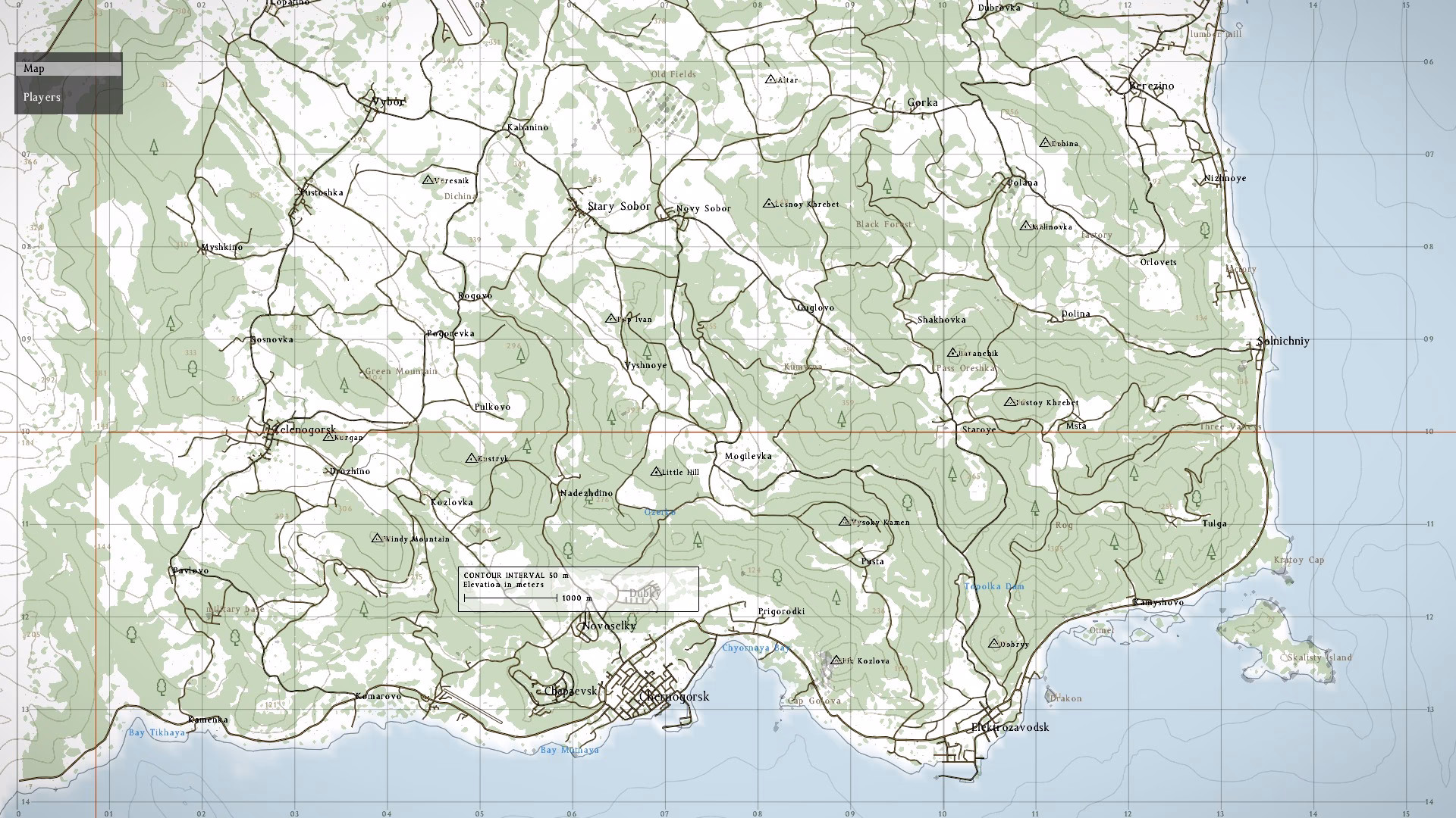 Where is Chernarus located?
