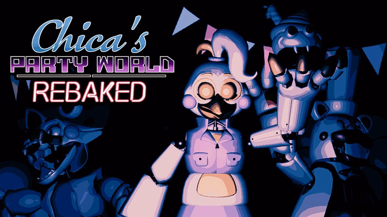 Was Chica's party world in FNaF 3?