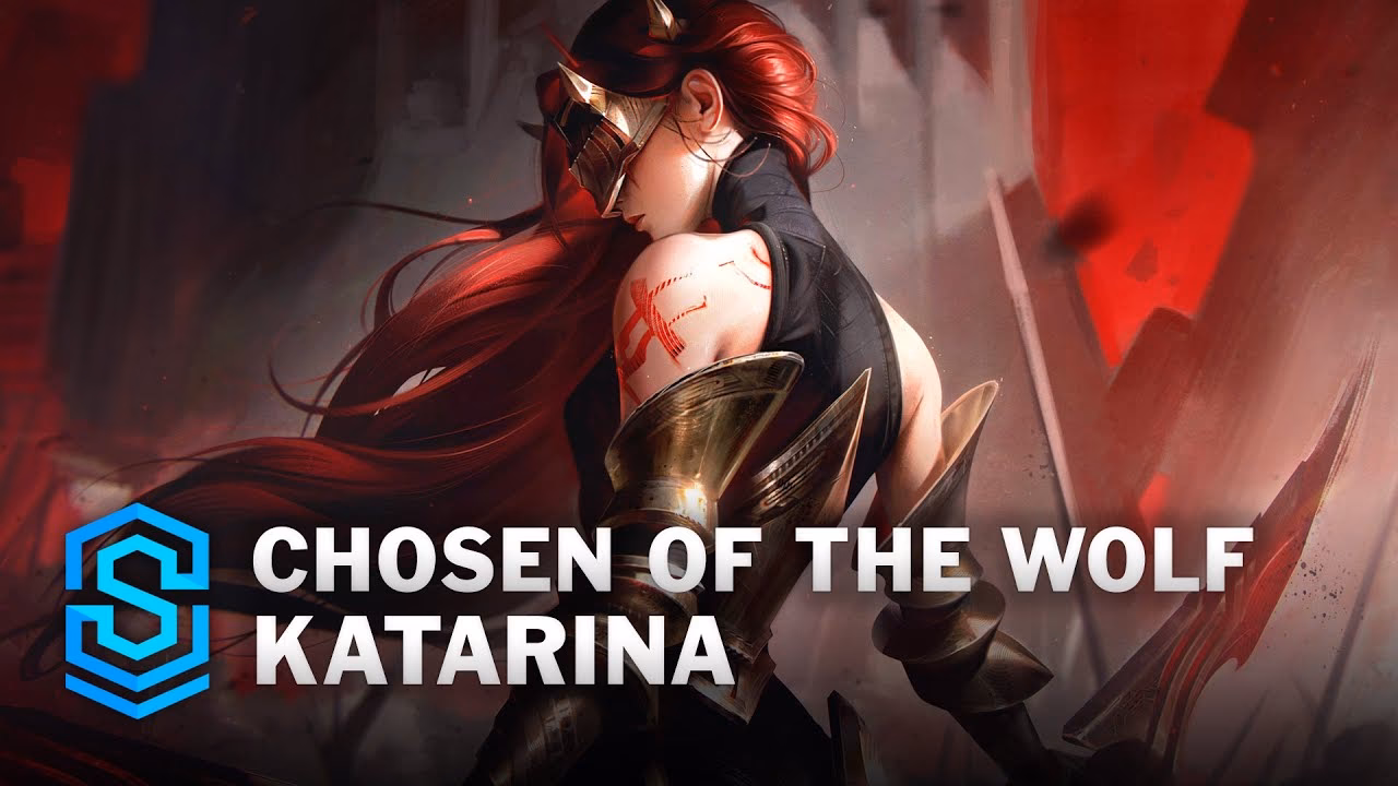 Which League of Legends Champions have chosen of the wolf skins?