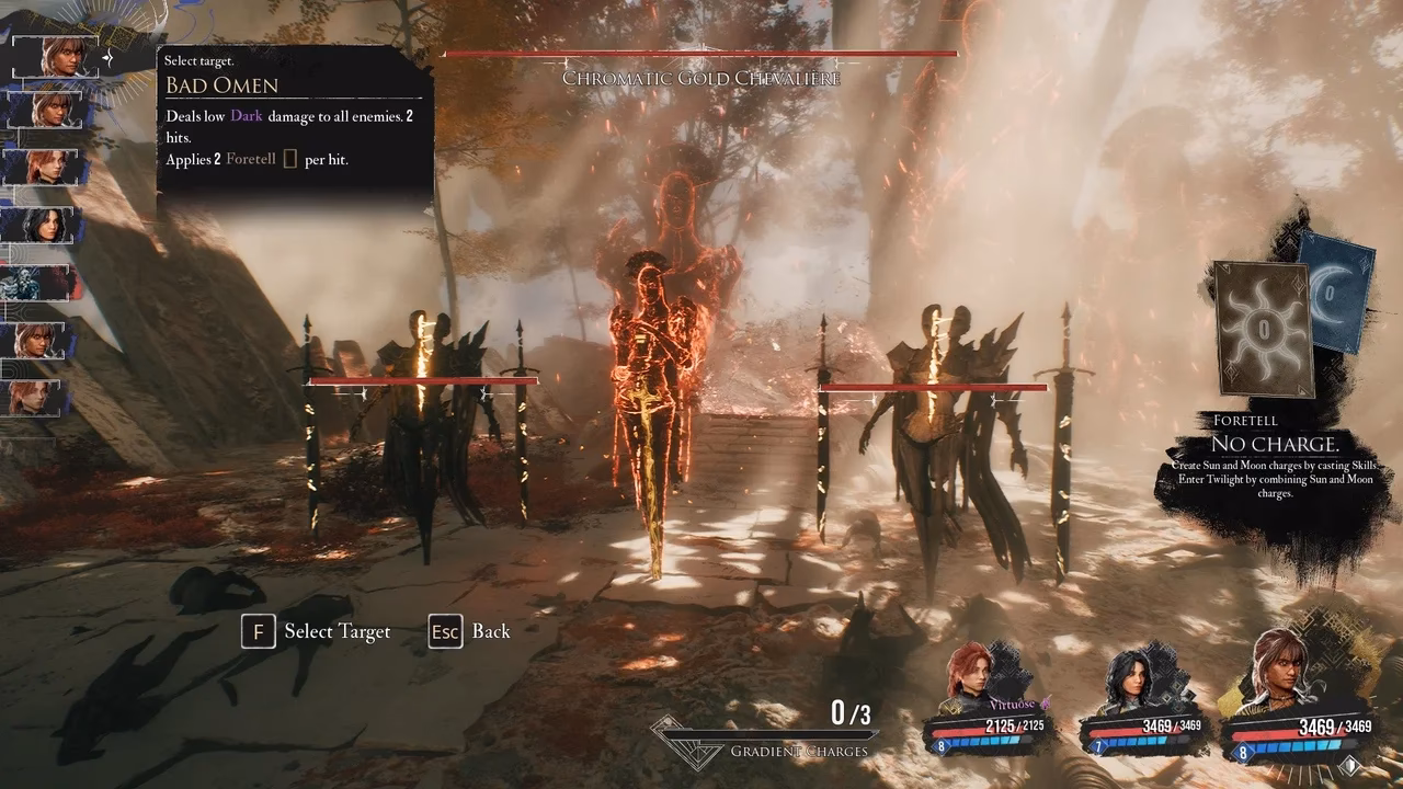 Does chromatic gold chevaliere spawn Clair & Obscur?