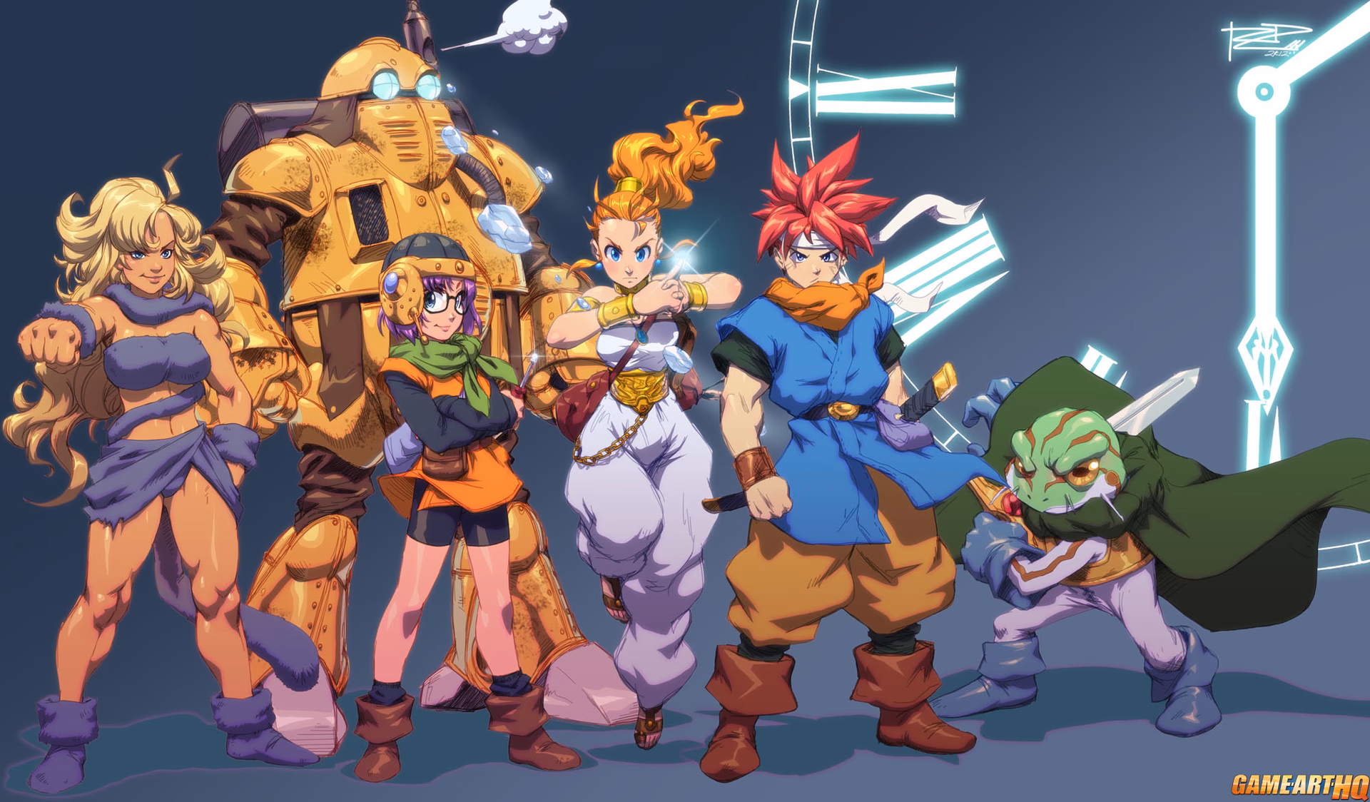 Does Chrono Trigger have original graphics?