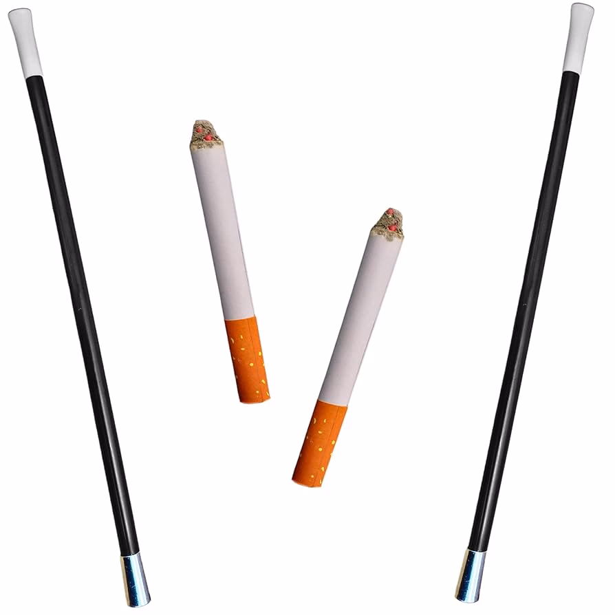 How big is a cigarette holder?