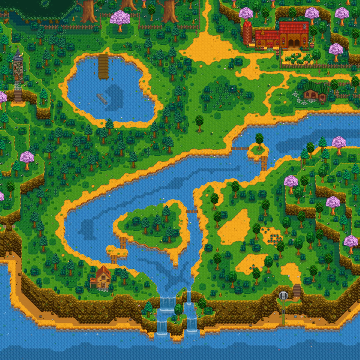 What can you find in the cindersap forest?