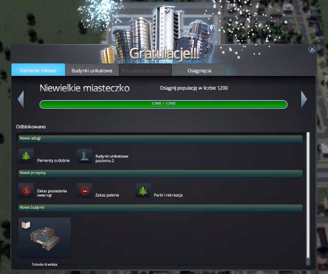 What is the milestone progression system in Cities Skylines?