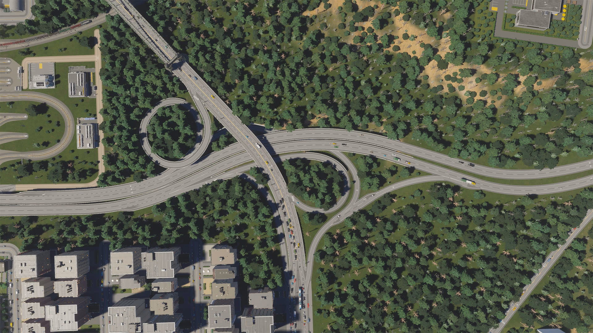 Does cities skylines have angle parking?